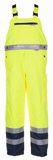 Planam HIGH VISIBLE Zimné reflexné nohavice na traky dvojfarebné