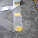 BY UD100 Podlahové značiace kolieska v rolke - priemer 5 cm