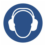 BY C3508/4 Podlahová značka - Použi ochranu sluchu - 40 cm