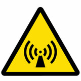 BZ PH431 Značka neionizujúce prostredie - plast 20x20 cm