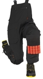 Bennon EREBOS BIBPANTS BLACK Pracovné nohavice na traky