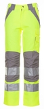 Planam PLALINE HIGH VISIBLE Reflexné nohavice do pása
