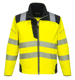 Portwest T402 HI-VIS Softshellová bunda PW3