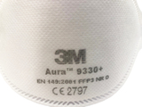 3M 9330+ FFP3 respirátor BULK AURA - balenie 10ks