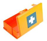 Panacea Kufrík plastový oranžový bez prepážok - malý